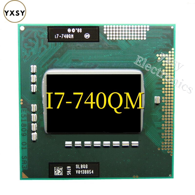  ھ i7-740QM μ Ʈ CPU SLBQG i7 740QM  G1 / rPGA988A  ھ 8  45W 1.7Ghz 6MB